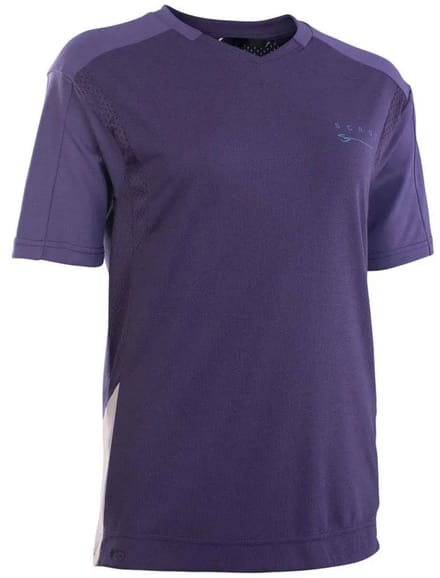 Ion Scrub Amp Bat Korte Mouw Wielertrui Paars L Vrouw