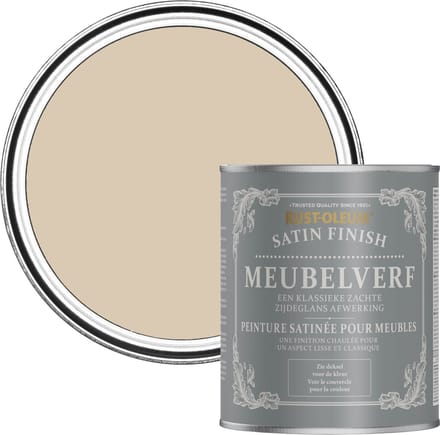 Rust-Oleum Lichtbruin Meubelverf Zijdeglans - Klei 750ml