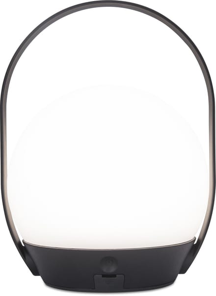 LUTEC Connect CARDI - Draagbare smart verlichting  - Zwart