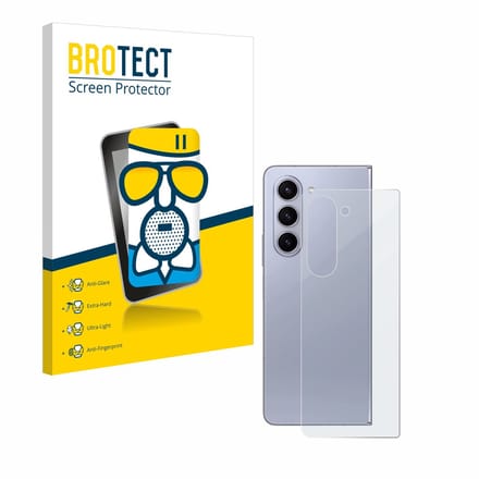 BROTECT - Screenprotector voor Samsung Galaxy Z Fold 5 (Achterkant) - Folie Beschermfolie Beschermglas matte