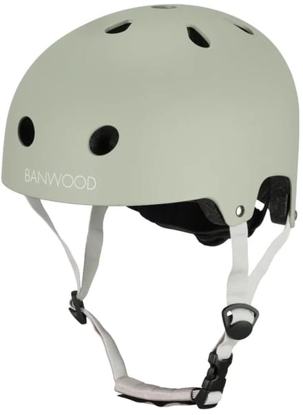 Banwood Kids Eco Fietshelm - Olive -helm - kinderhelm