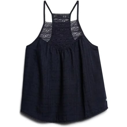 Superdry - Cami strandtopje met kant - Dames - Tops