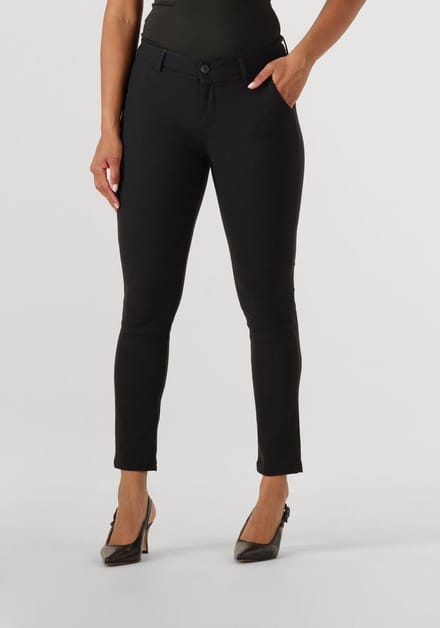 Minus Carma Pants 7/8 Broeken Dames - Zwart - Maat 42