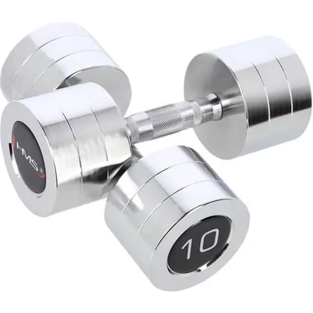 HMS Chroom Dumbbell Set - 2 x 10 kg