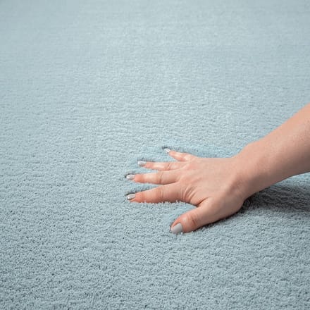 Karpet24 Loft – Luxe Fluweelzacht Effen Vloerkleed in Blauw, Modern & Stijlvol-120 x 160 cm