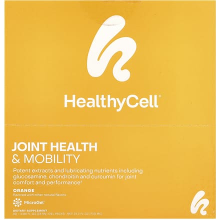 HealthyCell, Supporting Joint Health and Athletic Performance, Orange, 30 Gel Packs, 0.84 fl oz (25 ml) Each