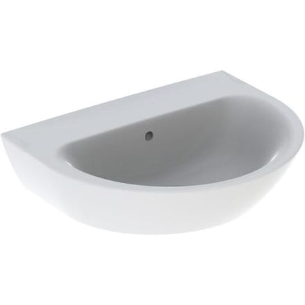 Geberit Renova washbasin 60 x 48 cm without tap hole with overflow 500.659.01.1