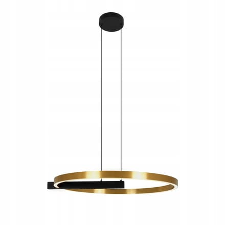 Moderne LED Plafondlamp Zwart Goud Rond Decoratief voor Woonkamer