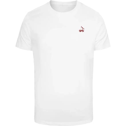 Mister Tee - Life?s Sweet Cherries Heren Tshirt - M - Wit
