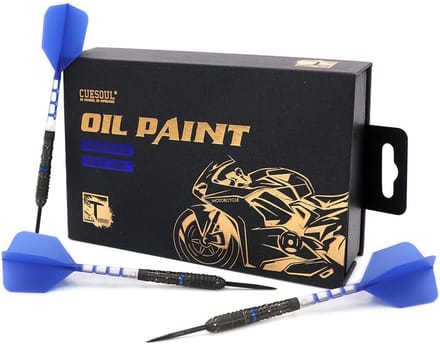 Professionele Steel Tip Darts 90% Tungsten Set met Unieke Vluchten