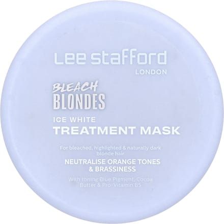 Lee Stafford Bleach Blondes Ice White Ice White Toning Treatment Masker