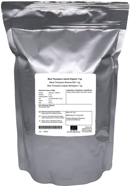 Blue Thompson rozijnen - 1 Kg - Holyflavours