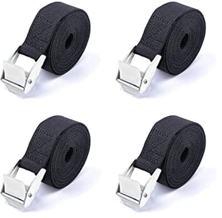 Korte Spanbanden voor Fiets en Motorfiets - Belastbaar tot 250 kg - 4 Stuks