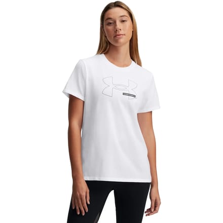 Dames-T-shirt Under Armour Rival Outline