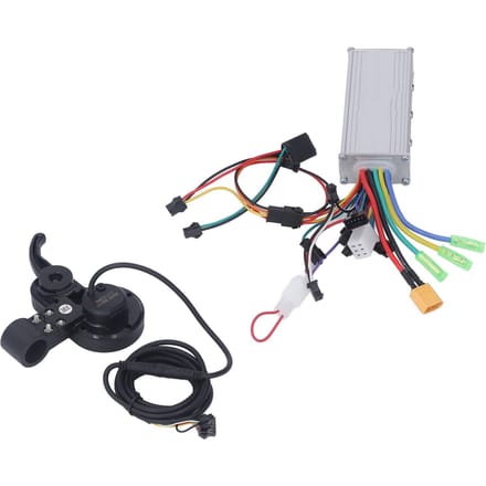 36V 48V 500W 2 in 1 Motor Borstelloze Controller Waterdicht LH100 LCD-displaypaneel Kit voor Elektrisch white