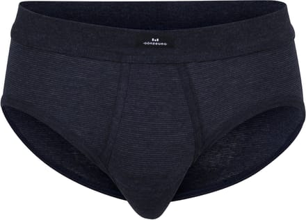 Gotzburg heren slip met gulp (1-pack) - middenblauw gestreept