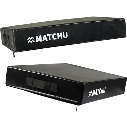 MATCHU - Drop pad set - 2 drop pads - Kussen voor gewichtheffen - 2 stuks - Zwart