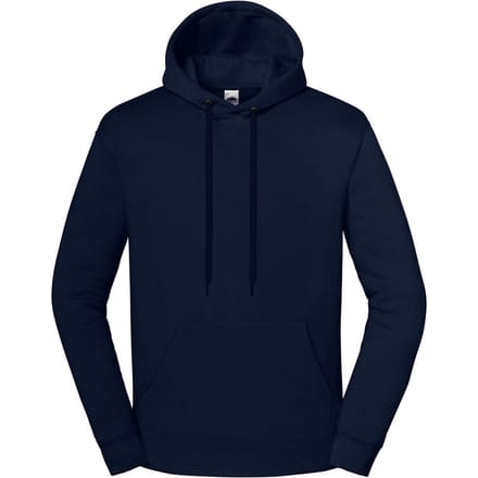 Fruit of the Loom Heren Iconic Premium Hoodie (Deep Navy)