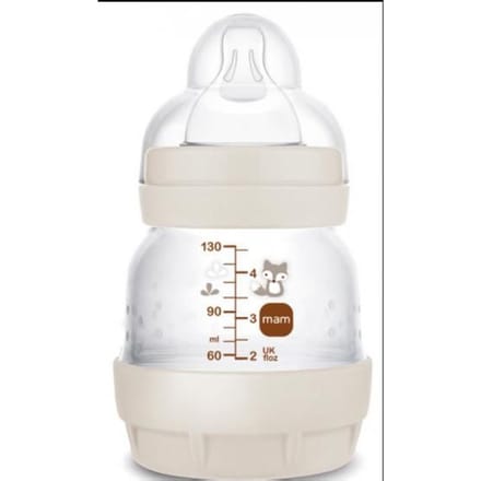 MAM Zuigfles Easy Start 130 ml 0 Maanden Debiet 0 Extra Traag (Modellen : Zand)