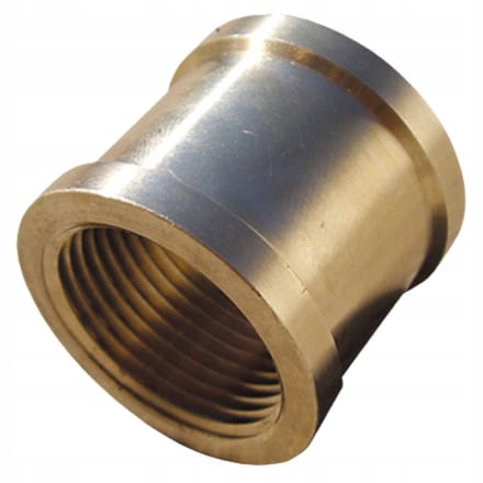 Messing Reductiekoppeling Binnendraad 3/4" x 3/4"