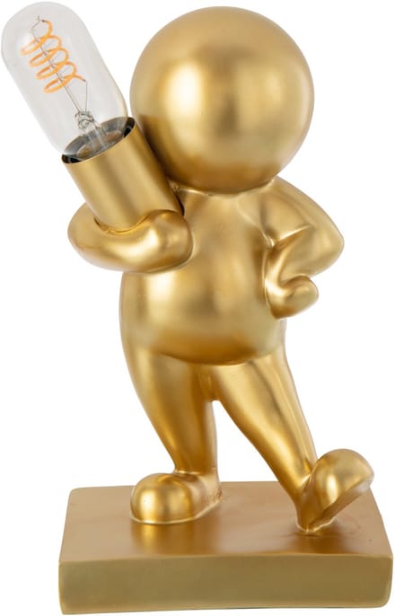 J-Line tafellamp Marcel - polyresin - goud