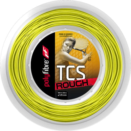 Polyfibre TCS Rough Rol Snaren 200m-Geel