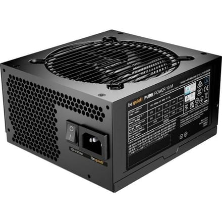 Be Quiet! - Pure Power 13 M - Interne Voeding - 650W - 80 Plus Gold - Volledig Modulair