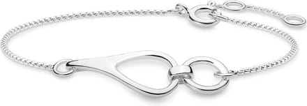 Thomas Sabo Armband 925 sterling zilver Zilver One Size 87659038