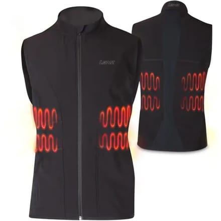 Lenz Verwarmde Bodywarmer Bluetooth 1.0 Vrouwen - M - Zwart (excl. accu's)