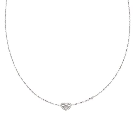 Emporio Armani EG3646040 Dames Collier 38 cm - Zilverkleurig