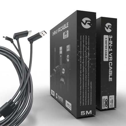 3-in-1 kabel voor HTC Vive | VortexVR
