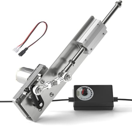 Lineaire Aandrijving - Zuigermotor Telescoop - Variabele Beweging - Instelbare Slag Snelheid - 2-8cm Slag 12V