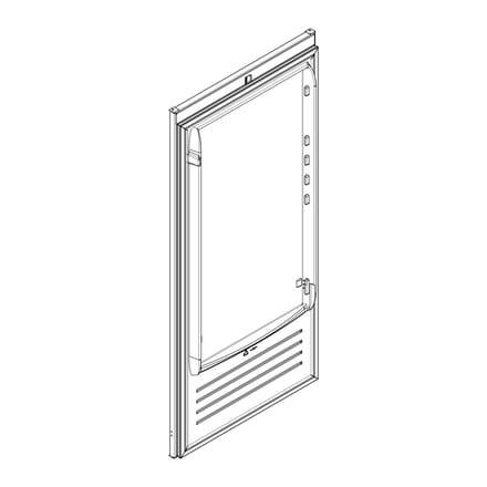 AEG deurrek, Electrolux, 7902, 440x50mm 140218197014