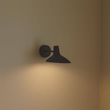 DFTP by Nordlux Darci korte wandlamp, projectie 33,5 cm, zwart