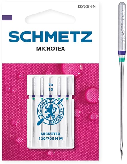 Naaimachinenaalden microtex dikte 70