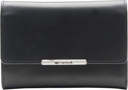 Esquire Leren Portemonnee Helena RFID Lady Wallet Black Zwart