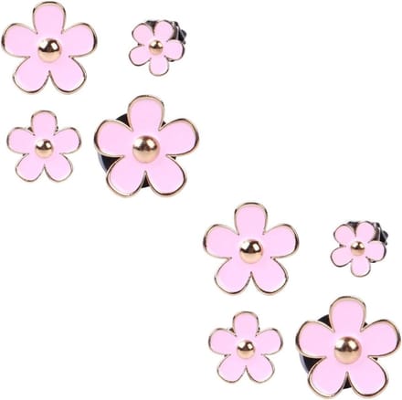 Auto Opfrisser Clips - Bloem Aromatherapie - Auto Interieur - Bloemvormig Ontwerp - 8 Stuks - Roze