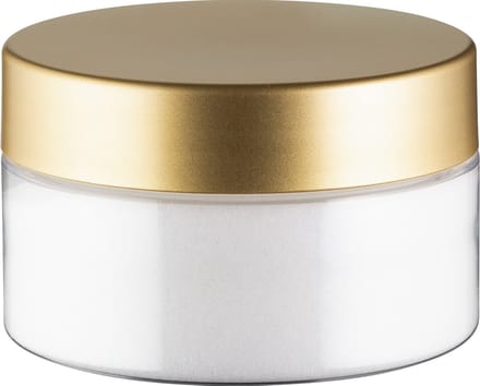 Scrubzout Perzik - 300 gram - Pot met luxe gouden deksel - Hydraterende Lichaamsscrub
