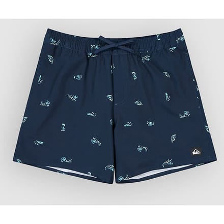 Quiksilver Stretch Printed Volley 16 Boardshorts blauw