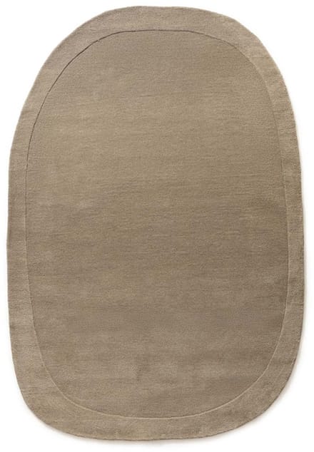 Organisch vloerkleed wol - Flyt beige 160x240