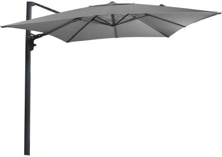 Lesli Living - Push-up parasol Virgo - Grijs - 300x300cm