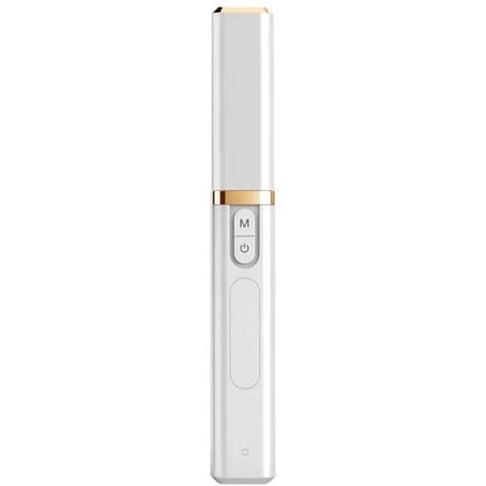Verwarmde Wimperkruller Kam USB Oplaadbare Elektrische Verwarmde Wimperkruller met Kam voor Lang wit