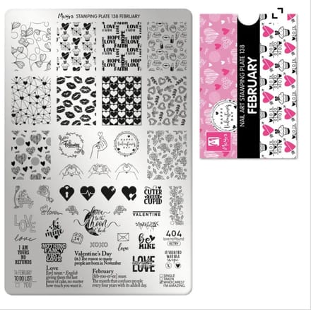 Moyra Moyra Stamping Plate - 138 February