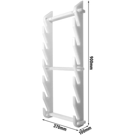 GGM Gastro Schneidebrettregal für 20mm Bretter - Wandmontage