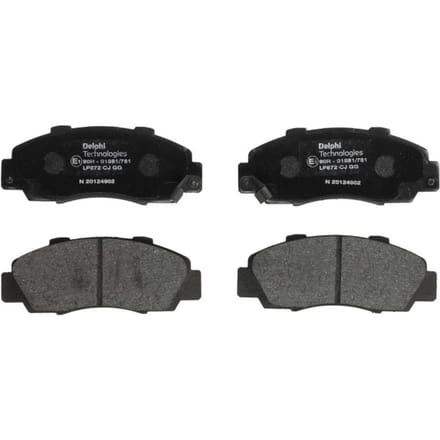 Remblokset DELPHI LP872, voor