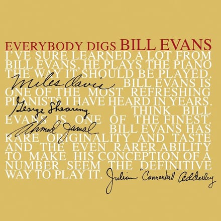 Bill Evans Trio - Everybody Digs Bill Evans (LP)