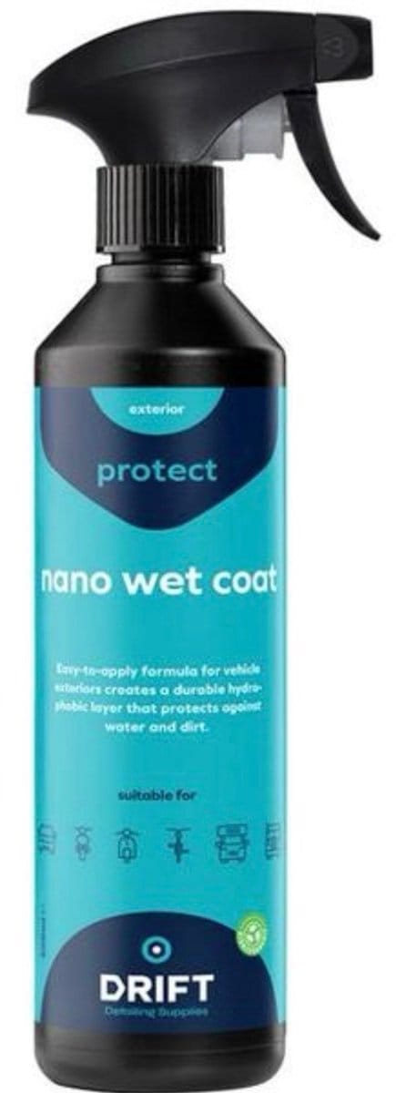 Nano Wet Coat - Car Detailing - Spraywax voor Auto/Motor - 500ML
