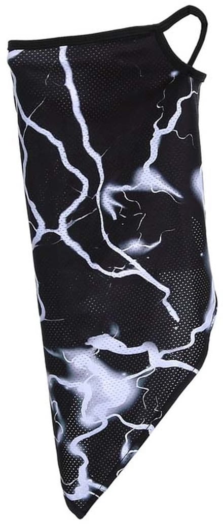 101 INC - Face mask with earloop marble style 4 (kleur: n.a. / maat: NVT)