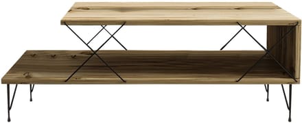 Asir - Salontafel - 100 x 50 x 40 cm - Eik - Asir