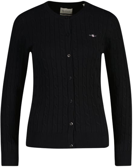 GANT Vest STRETCH COTTON CABLE CARDIGAN